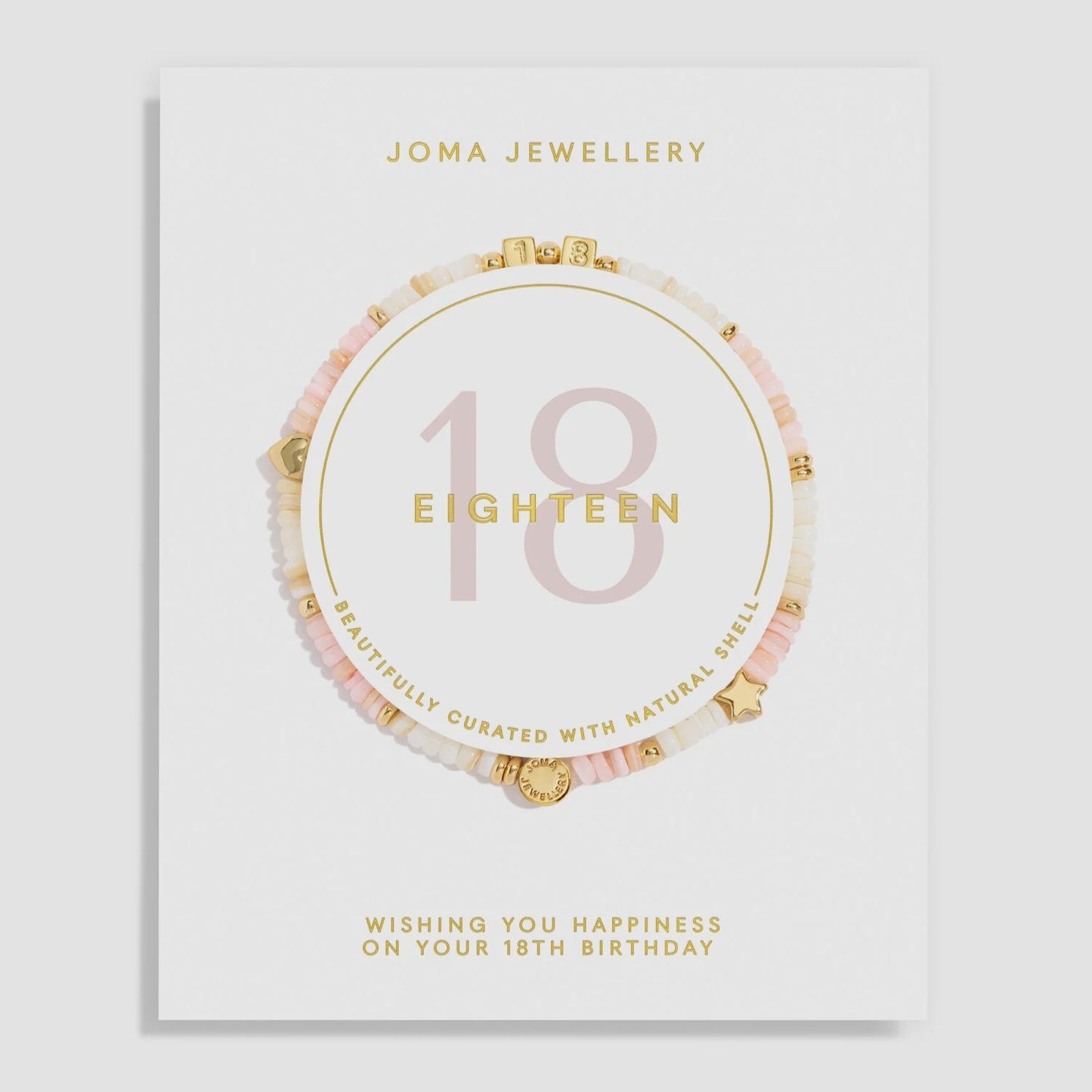 Joma Happy Little Moments '18th Birthday' Bracelet 9078
