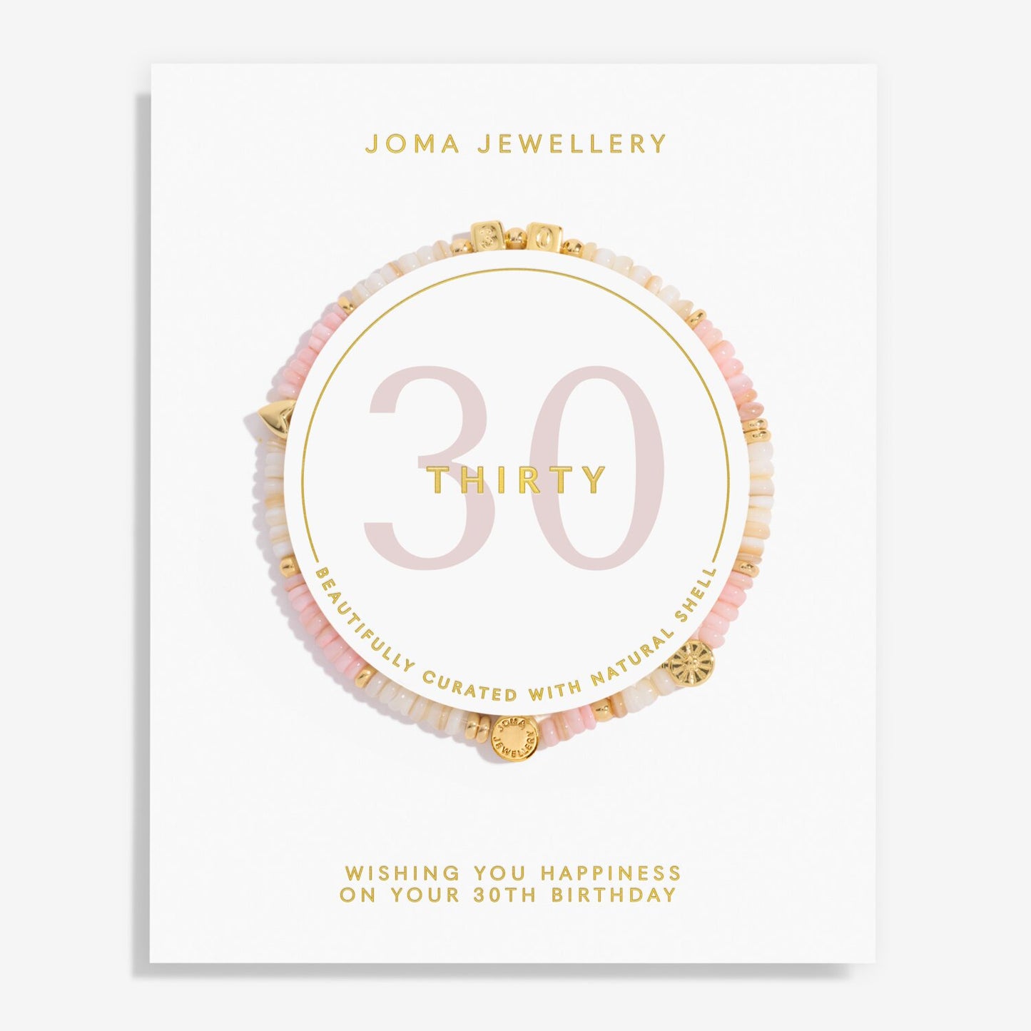 Joma Happy Little Moments '30th Birthday' Bracelet 9080