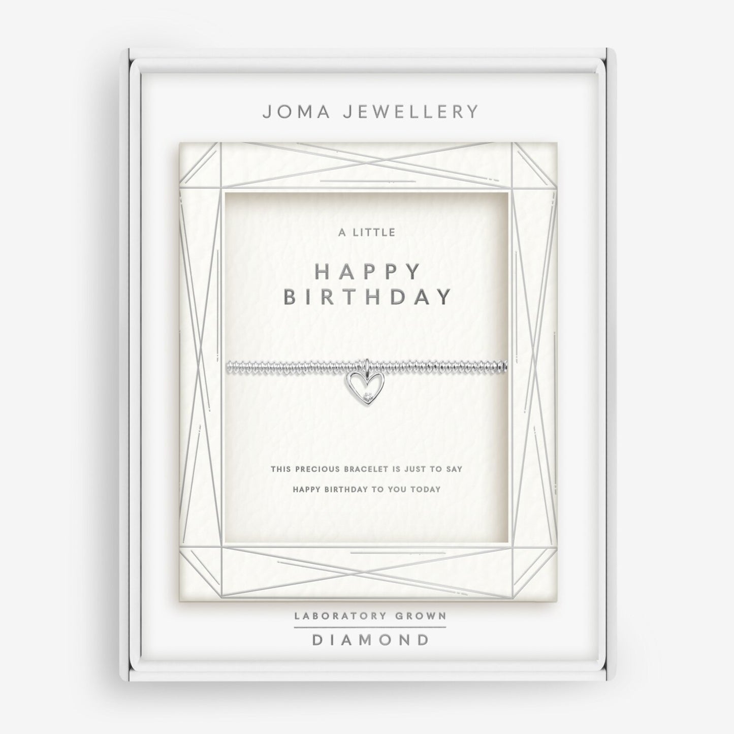 Joma Laboratory Grown Diamond A Little 'Happy Birthday' Bracelet 9138