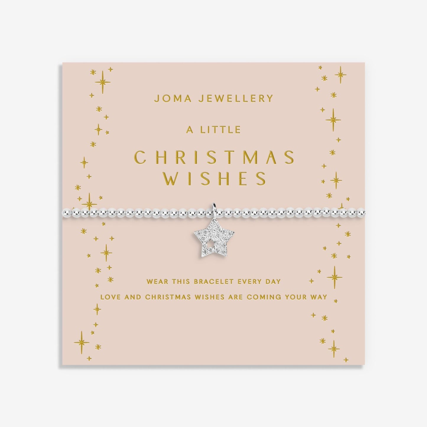 Joma Christmas A Little 'Christmas Wishes' Bracelet 9175