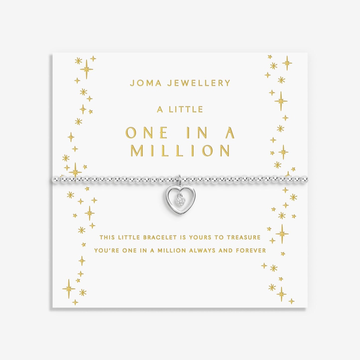 Joma Christmas A Little 'One In A Million' Bracelet 9180