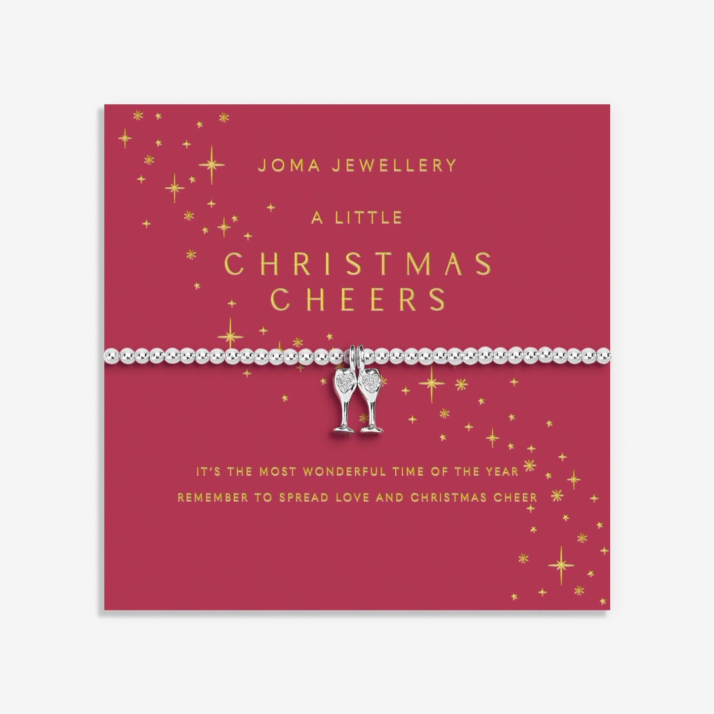 Joma Christmas A Little 'Christmas Cheers' Bracelet 9182