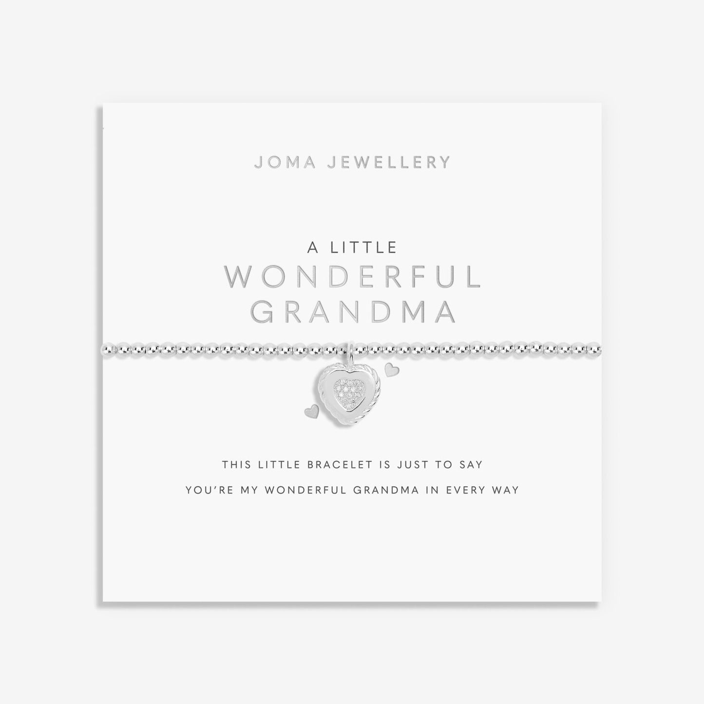 Joma A Little 'Wonderful Grandma' Bracelet 9221