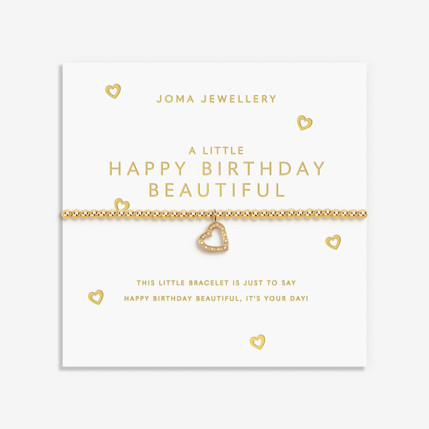 Joma A Little 'Happy Birthday Beautiful' Bracelet 9270