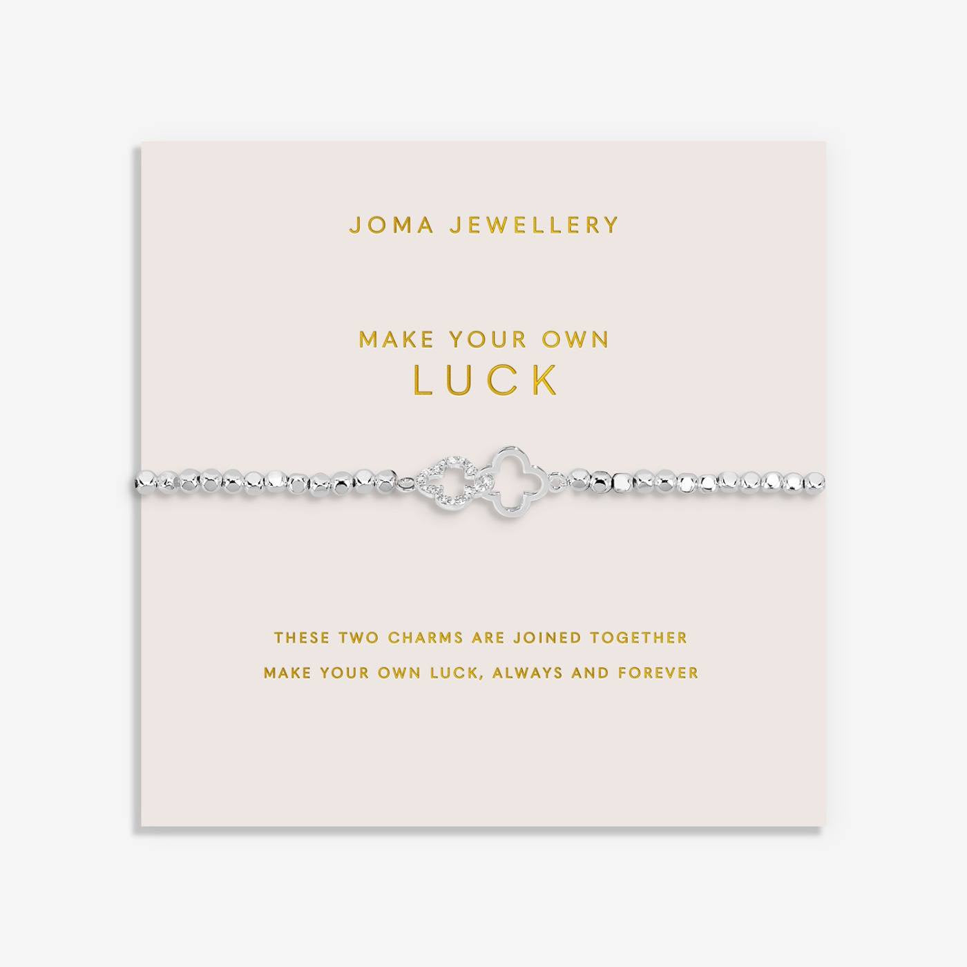 Joma Forever Yours 'Make Your Own Luck' Bracelet 9346