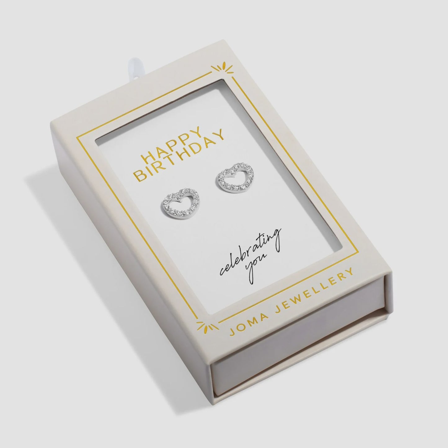 Joma Moments To Shine 'Happy Birthday' Stud Earrings 9608