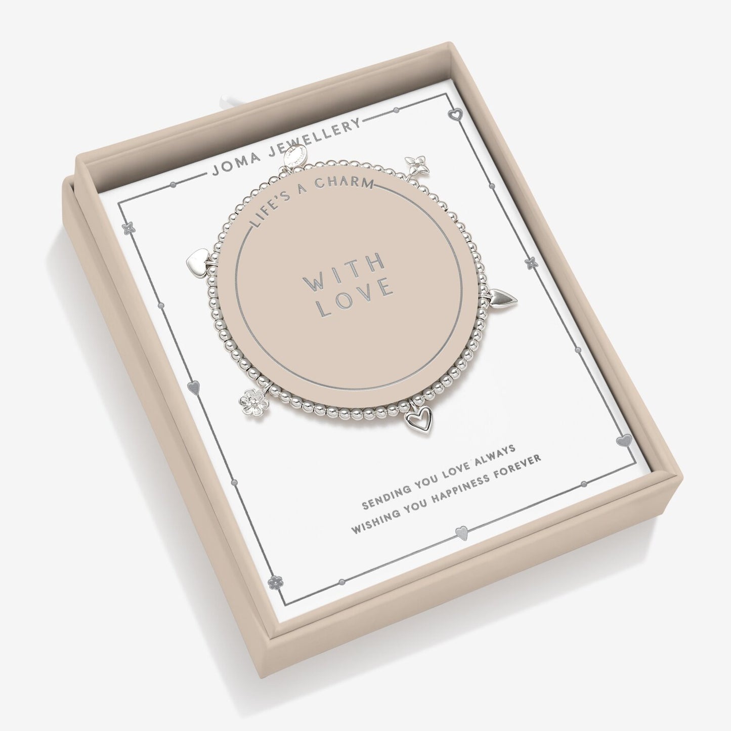 Joma Life's A Charm 'With Love' Bracelet 9854