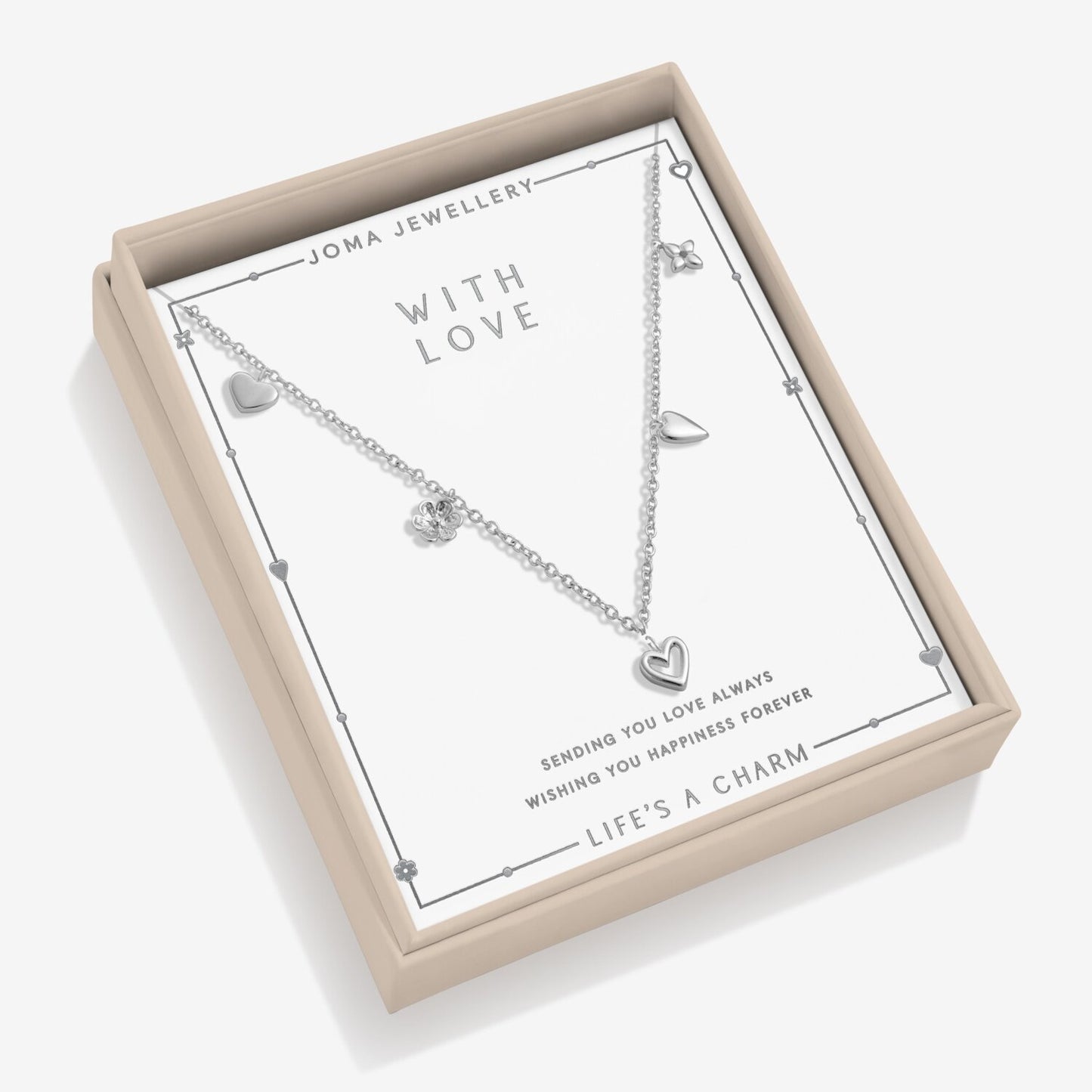 Joma Life's A Charm 'With Love' Necklace 9863