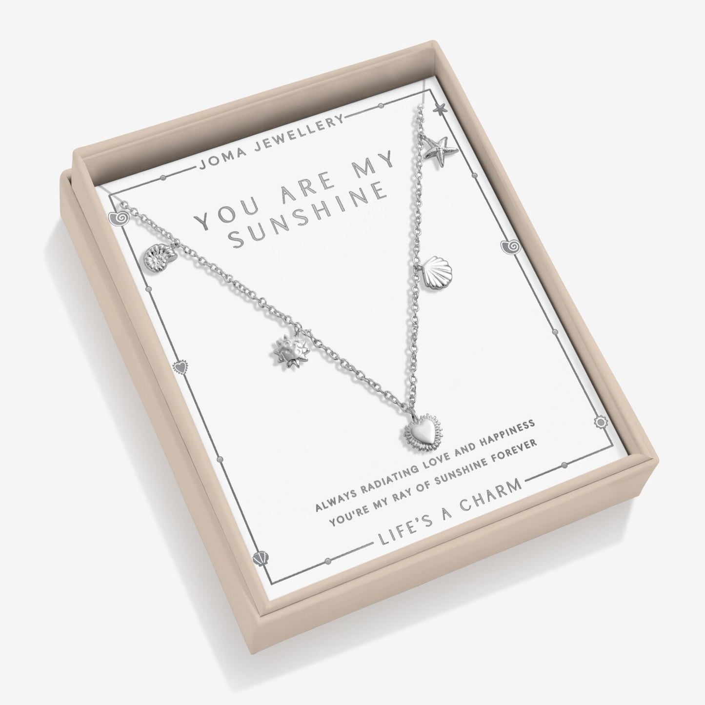 Joma Life's A Charm 'You Are My Sunshine' Necklace 9867