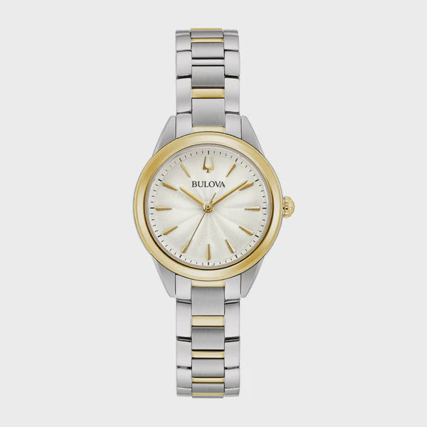 Bulova Ladies Classic Sutton Two Tone Watch 98L277