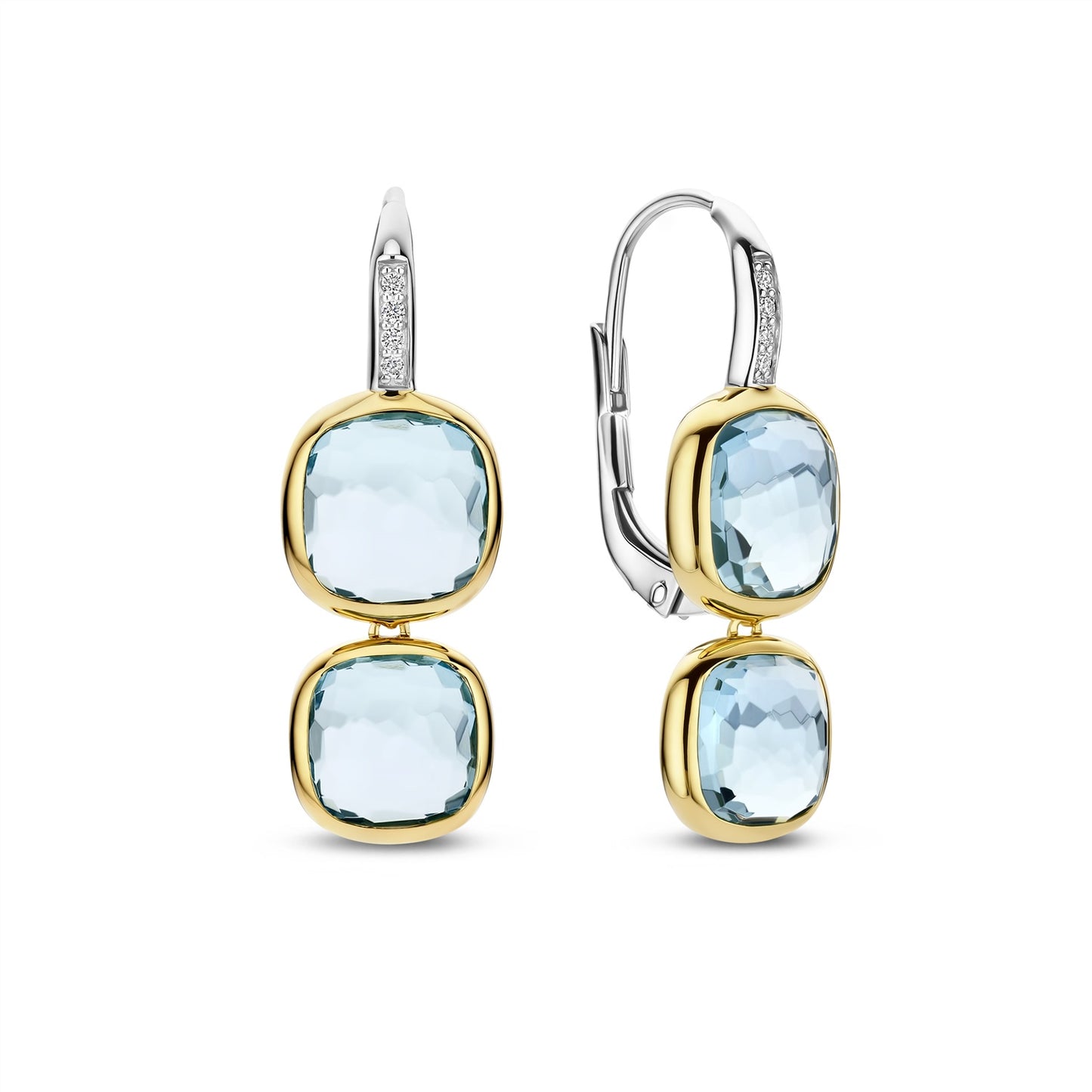 Ti Sento Double Cushion Earrings 78054TY