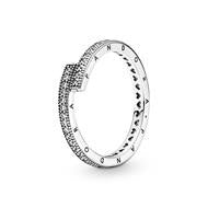 PANDORA Sparkling Overlapping Ring 199491C01
