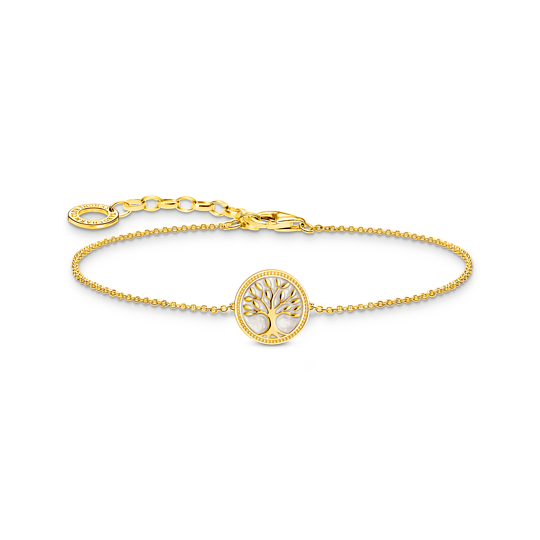 Thomas Sabo YGP Bracelet with Tree of Love A2160-427-39
