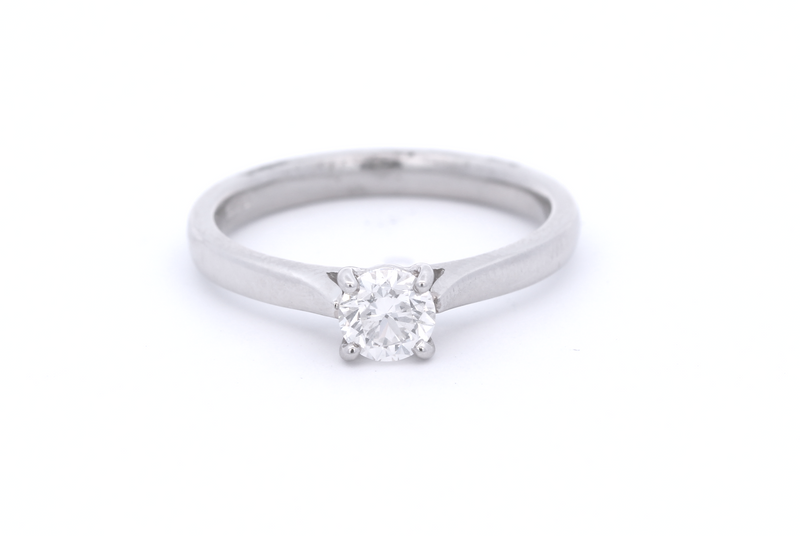 Platinum Solitaire Diamond Ring 0.50ct ASM1565
