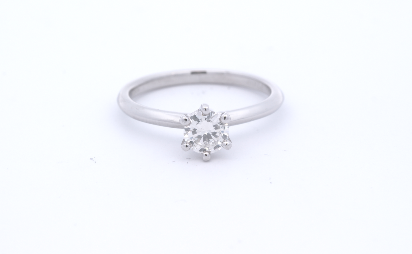 Platinum Solitaire Diamond Ring ASM1575