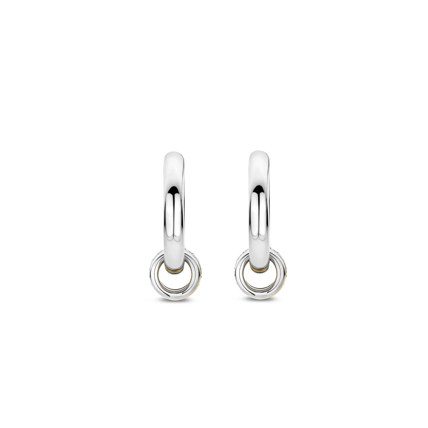 Ti Sento Small circle drop Earrings 7981ZY