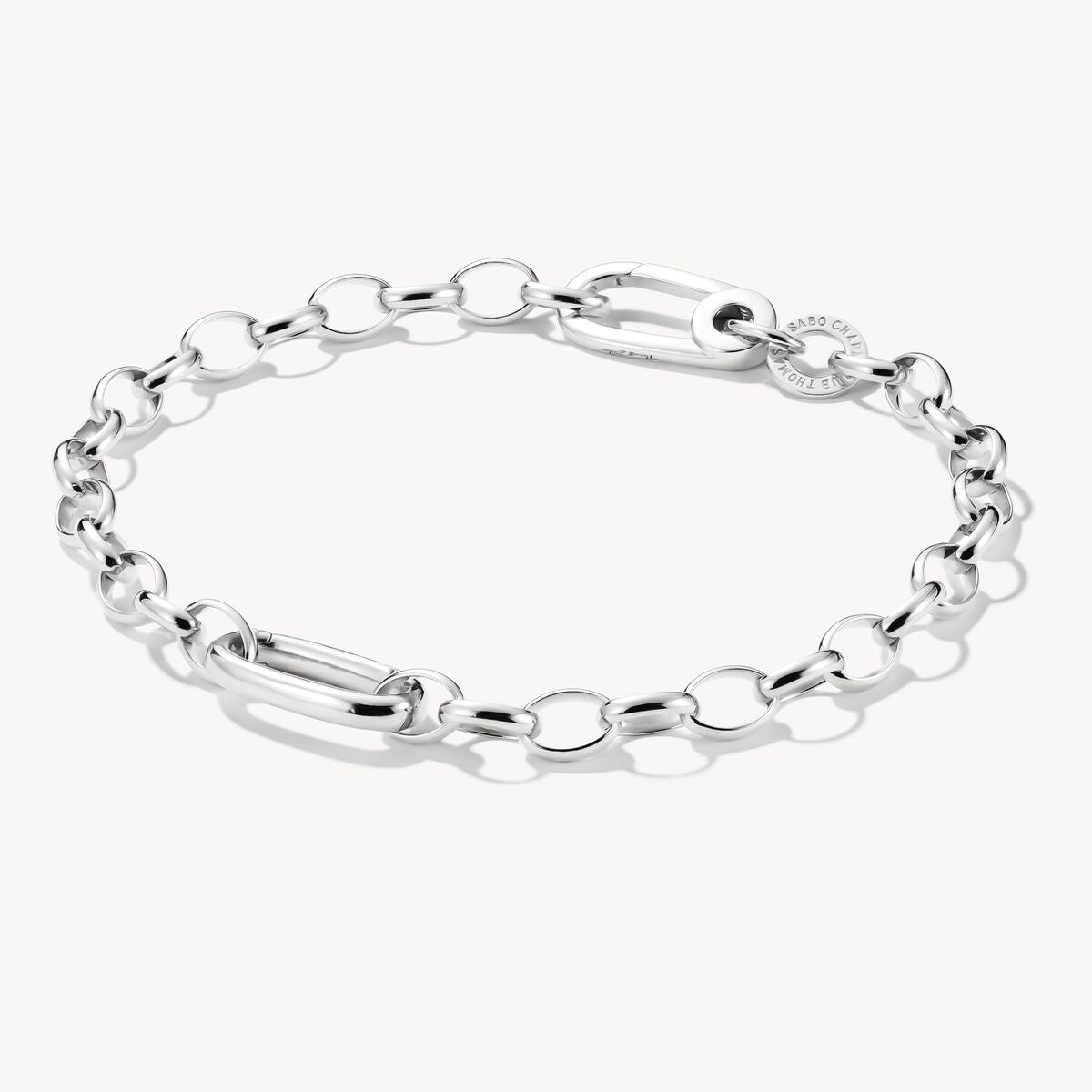 Thomas Sabo Charm bracelet with Connect link silver C1202-001-21
