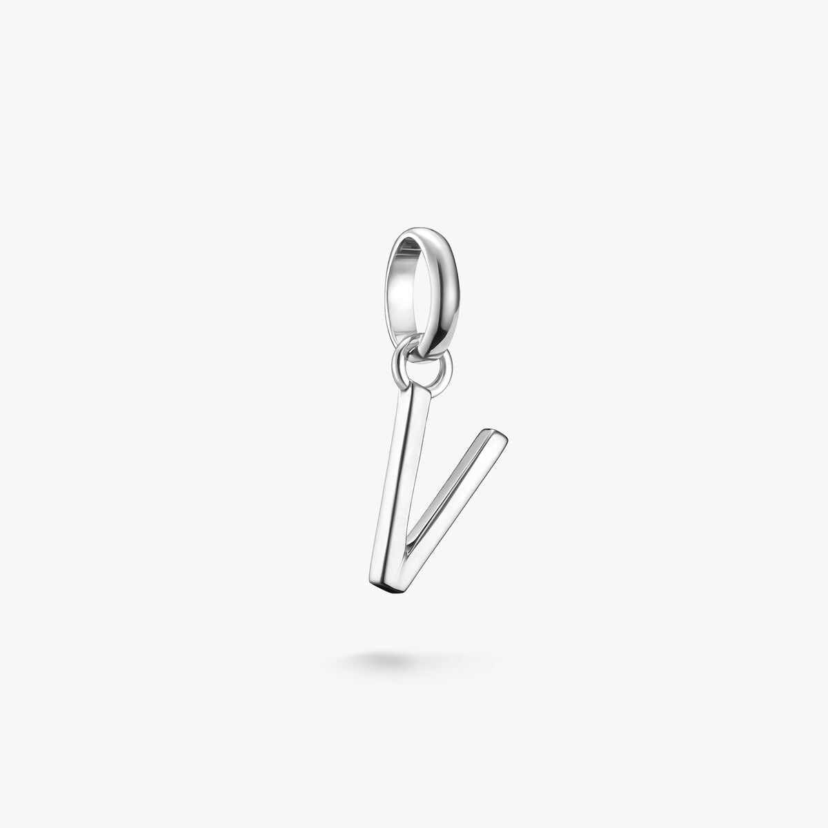 Thomas Sabo Charm Pendant letter V Connect Silver CC1228-001-21