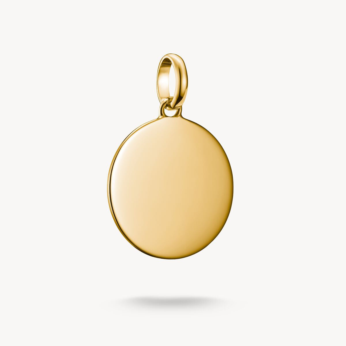 Thomas Sabo Charm Pendant large coin Connect Gold Plated CC1273-413-39