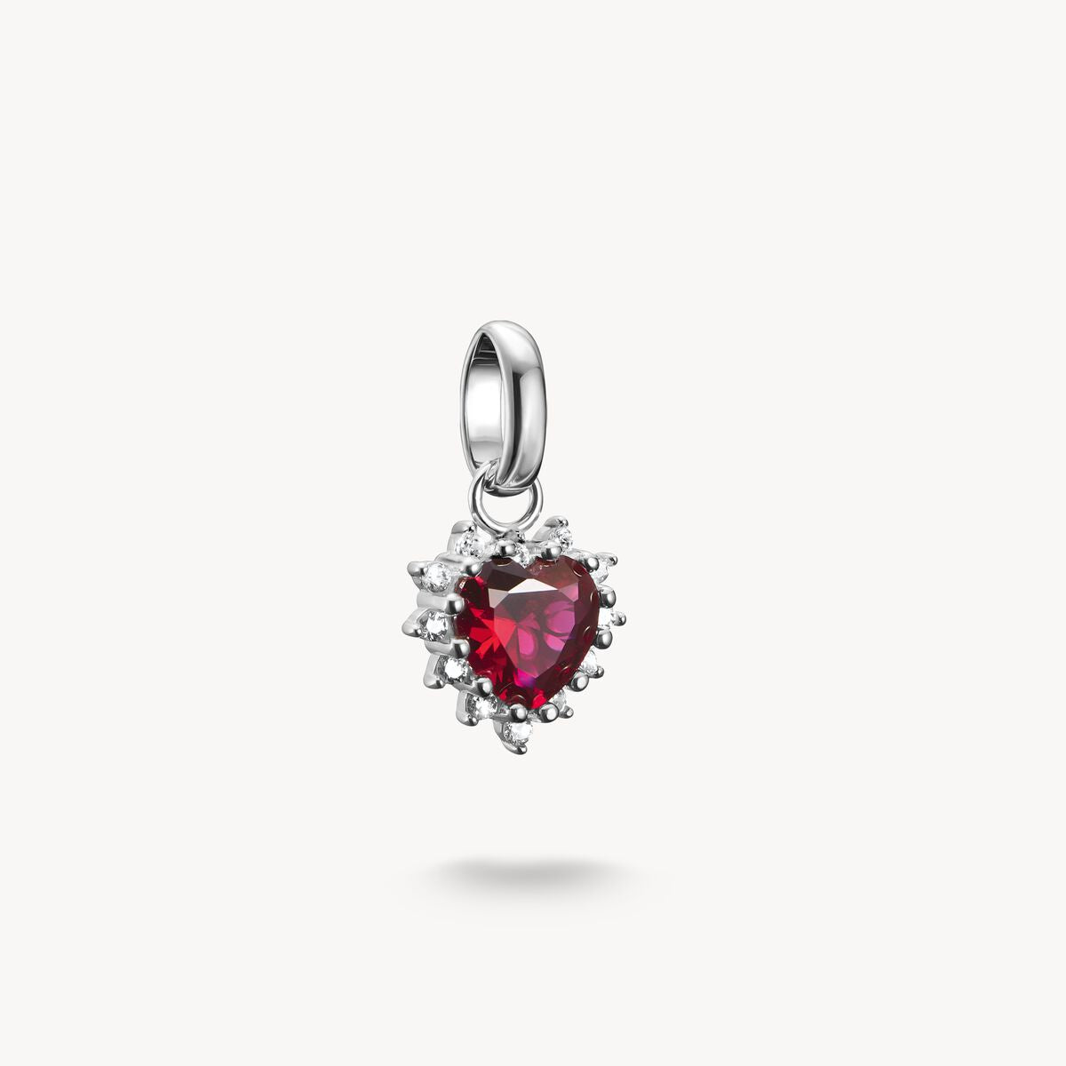 Thomas Sabo Charm pendant True Romance red heart Connect silver CC1279-013-10