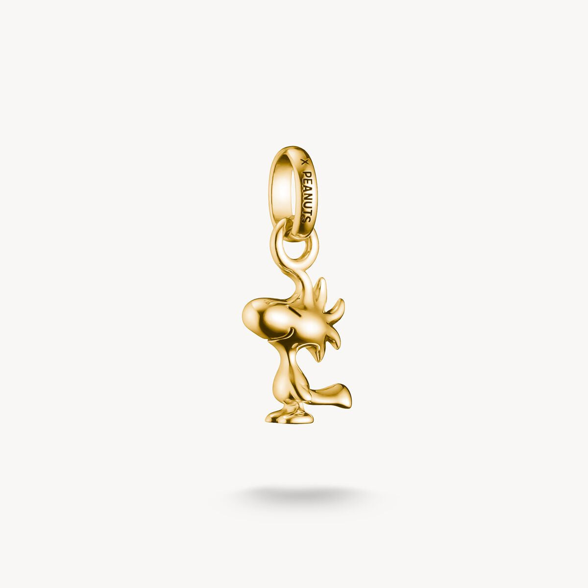 Thomas Sabo Gold Plated Woodstock Charm Pendant CC1303-413-39