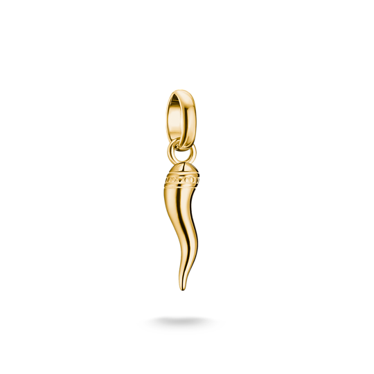 Thomas Sabo Charm Pendant Cornicello Gold Plated CC1328-M01-39