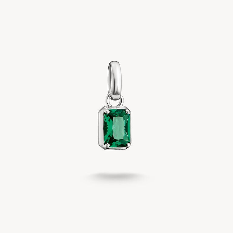 Thomas Sabo Silver Charm Pendant Birthstone May Connect CC1333-699-6