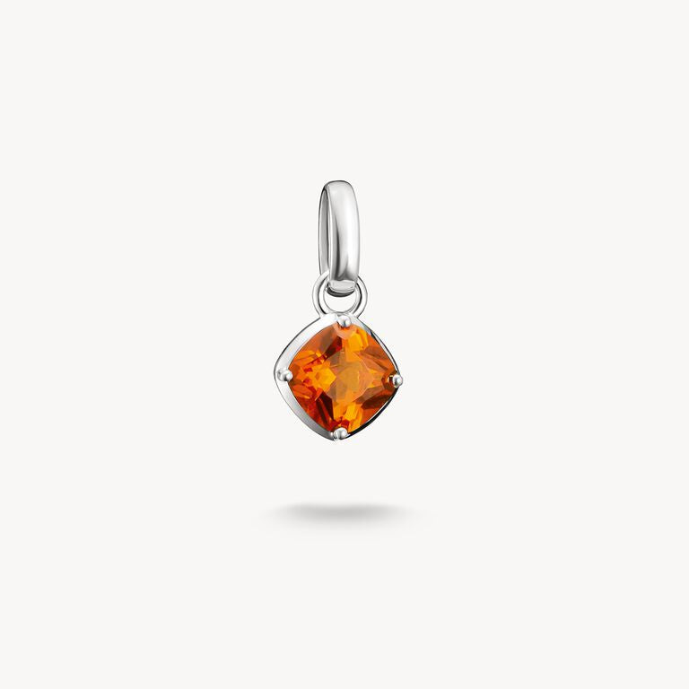 Thomas Sabo Silver Charm Pendant Birthstone October Connect CC1338-699-6