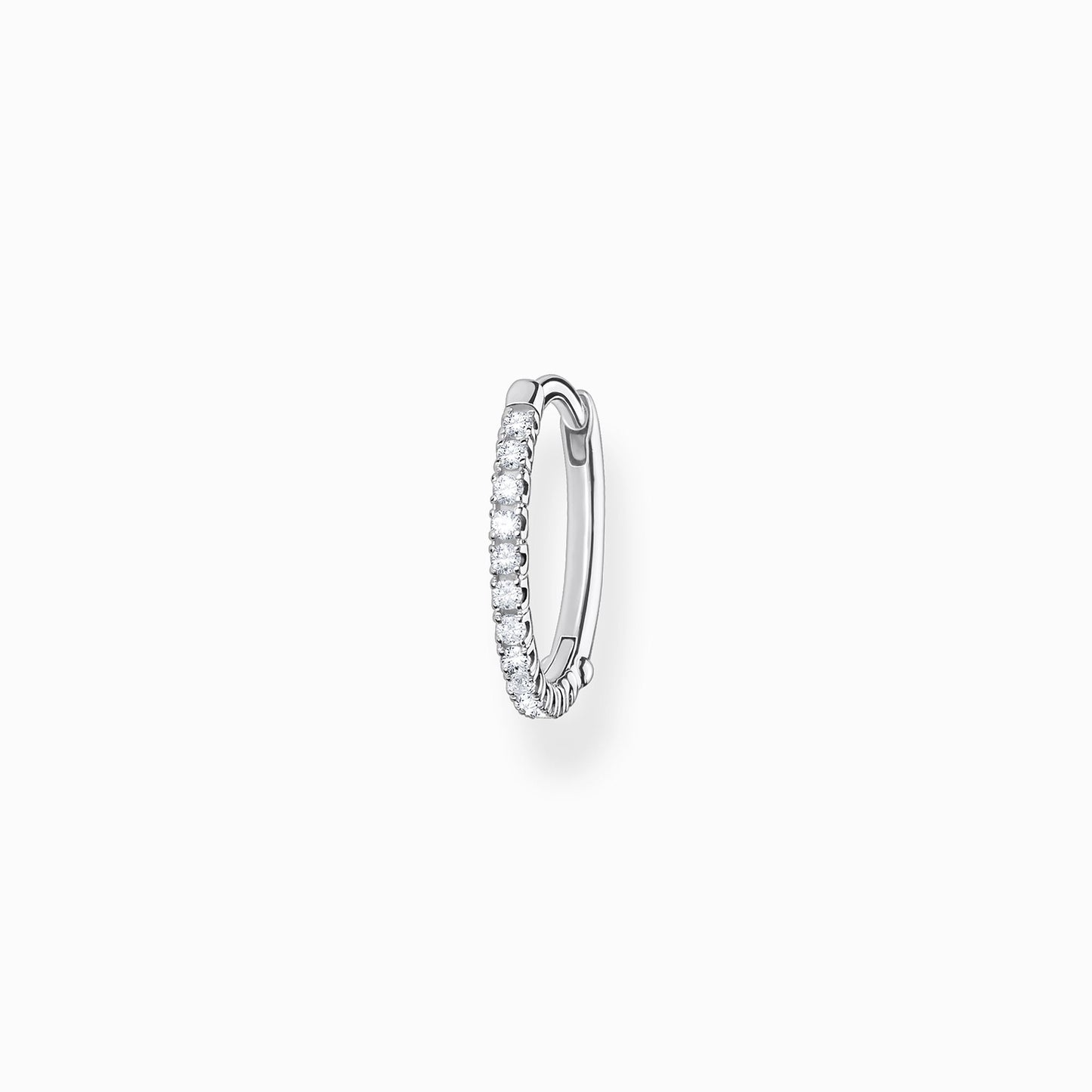 Thomas Sabo Single hoop EarRing white stones, Silver CR657-051-14