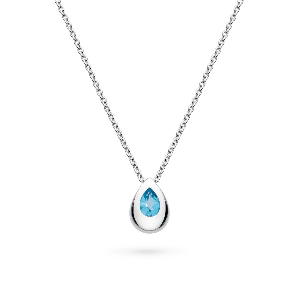 Kit Heath Coast Pebble Swiss Blue Topaz Necklace 90190BT