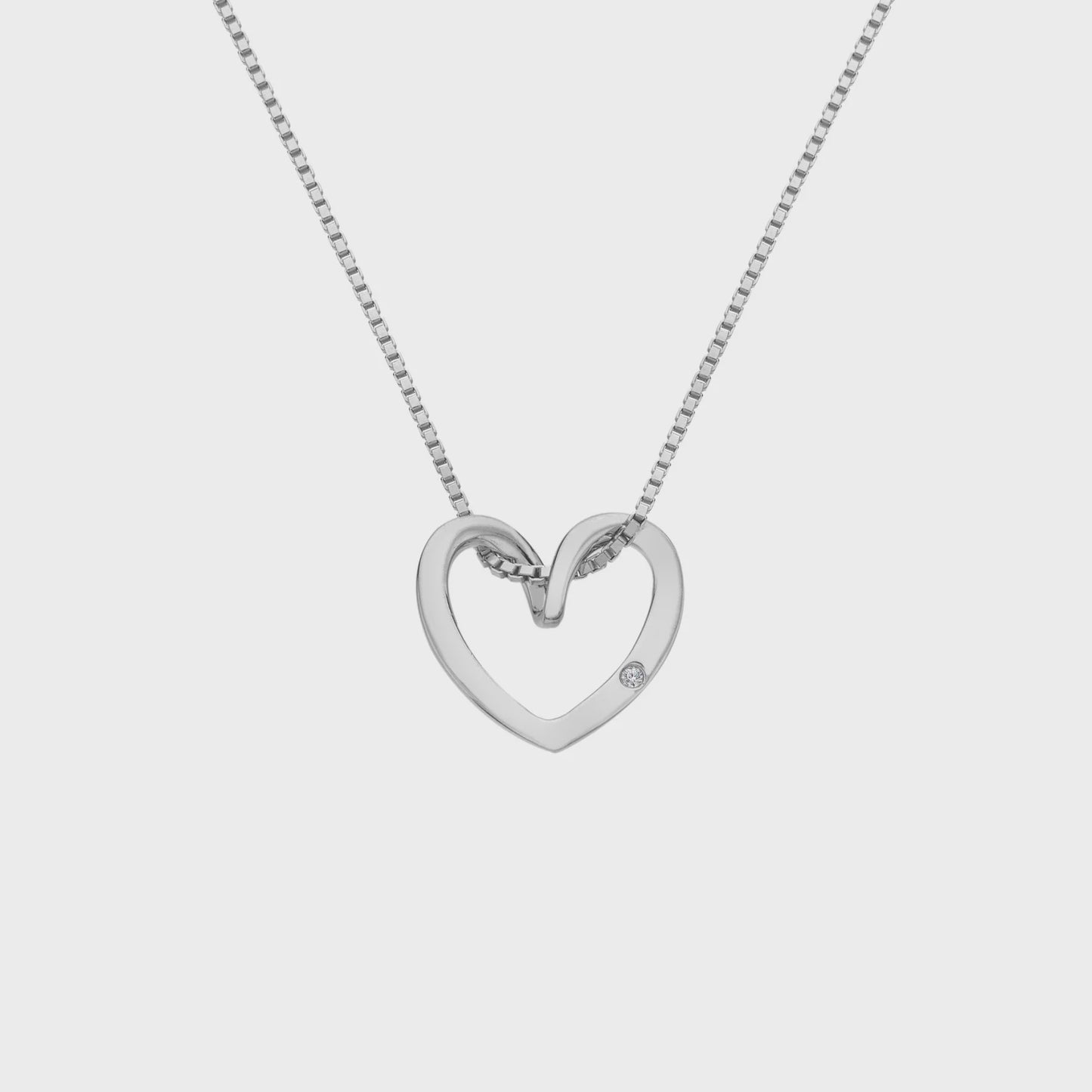 Hot Diamonds Classic Silver Heart Pendant DP1089
