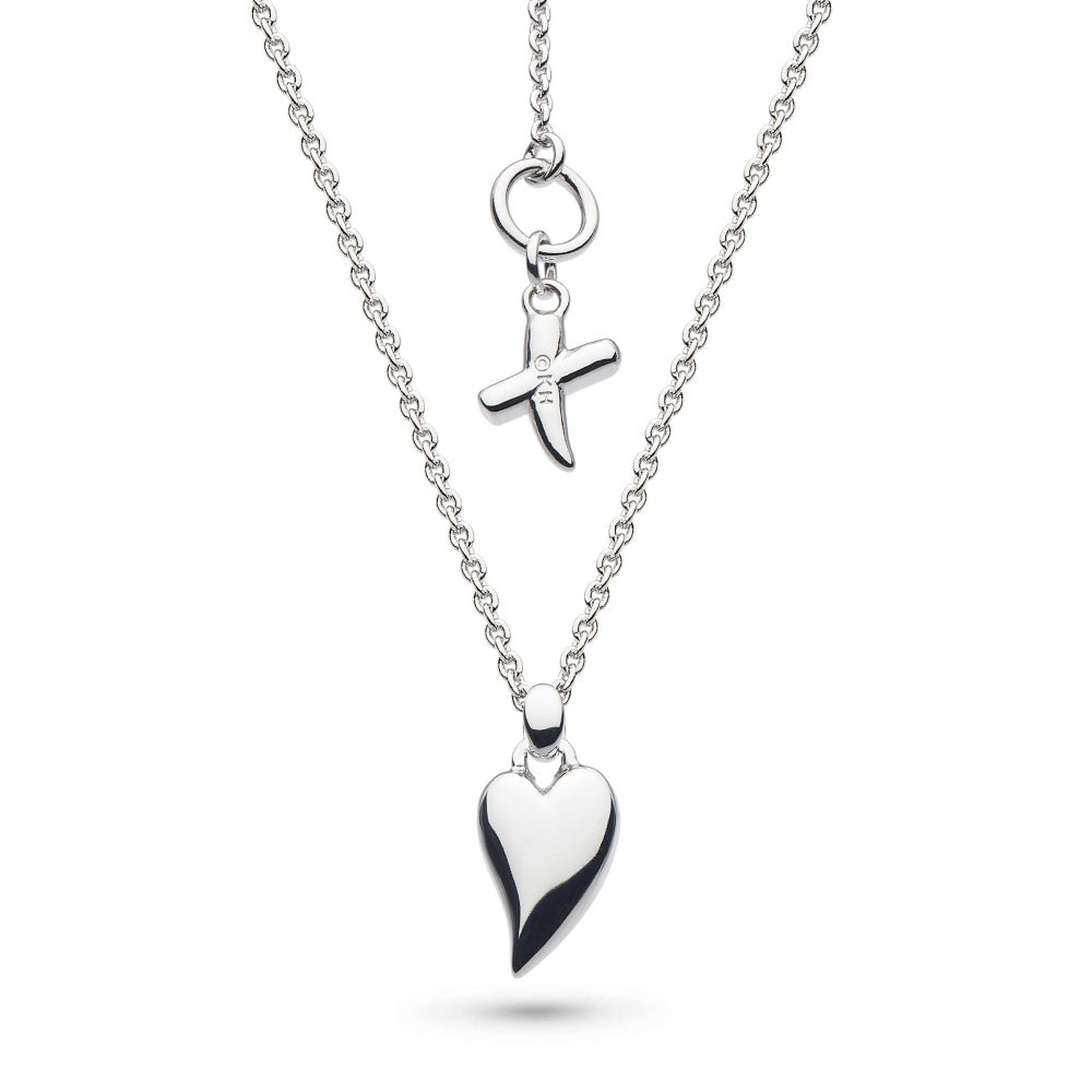 Kit Heath Desire Kiss Mini Heart Necklace 90BJ