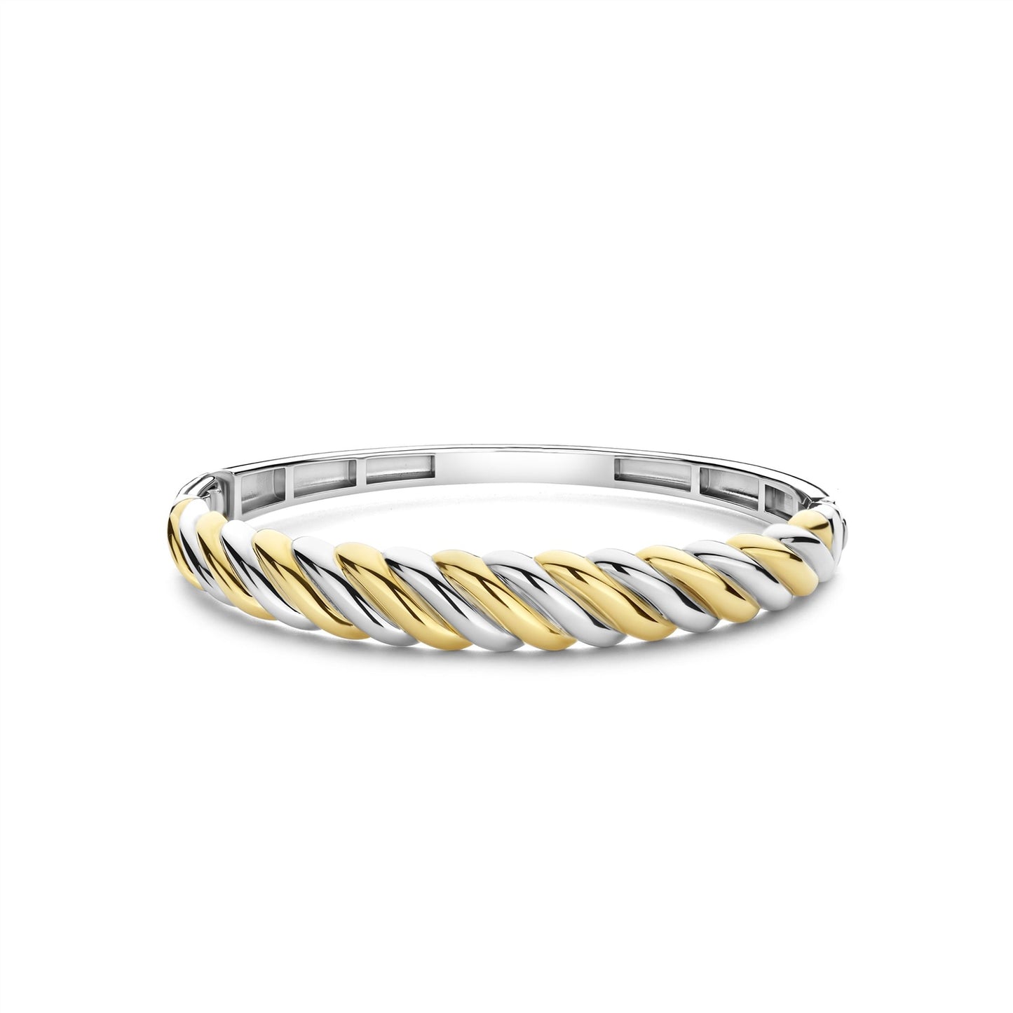 Ti Sento 2 tone Rope Bangle 23078SY