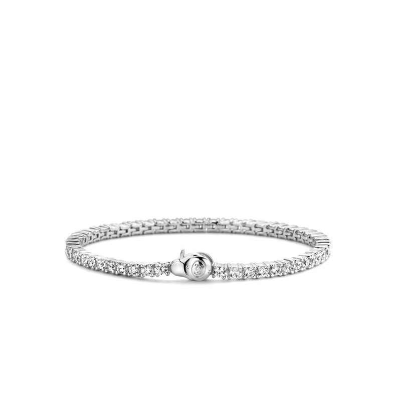 Ti Sento Silver Claw set tennis bracelet 2951ZI