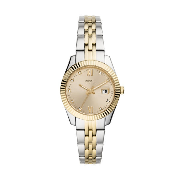 Fossil Two Tone Scarlette Watch ES4949