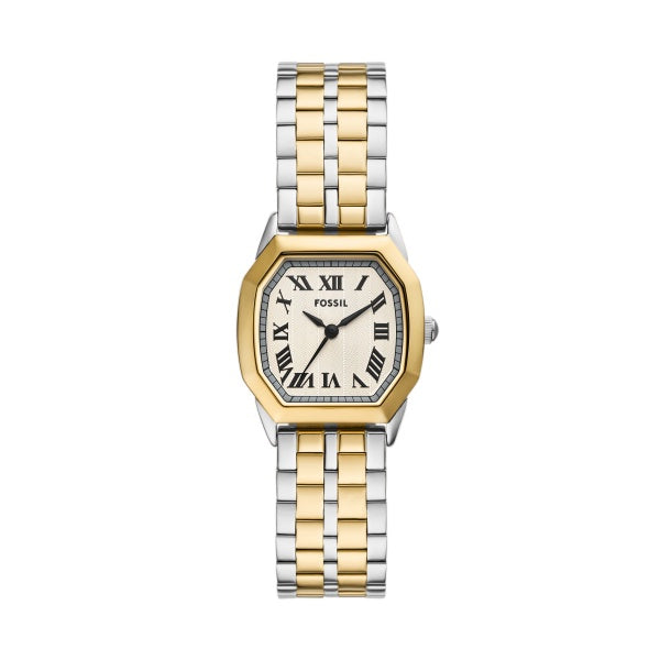 Fossil Two Tone Harlow Watch ES5362
