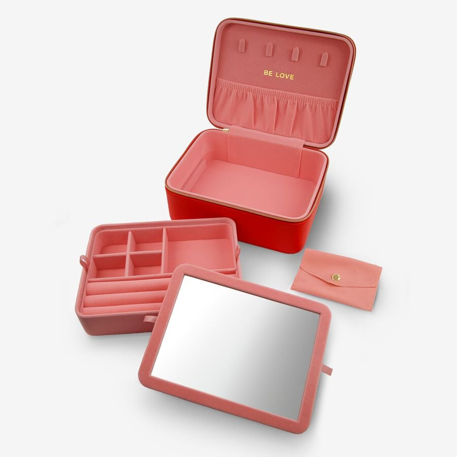 PANDORA Red Medium Jewellery Box PUKP5359