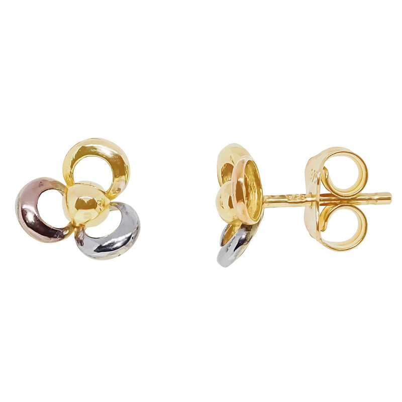 9ct Gold Stud Earrings GE445