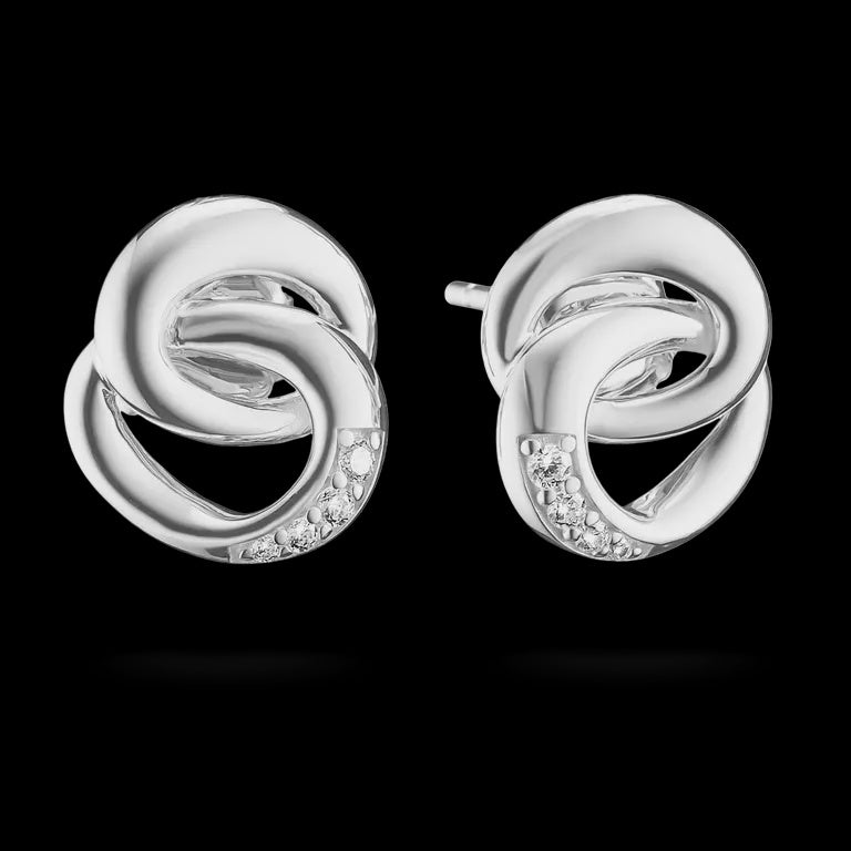 Thomas Sabo Ear studs Together with white zirconia Sterling Silver H2352-051-14