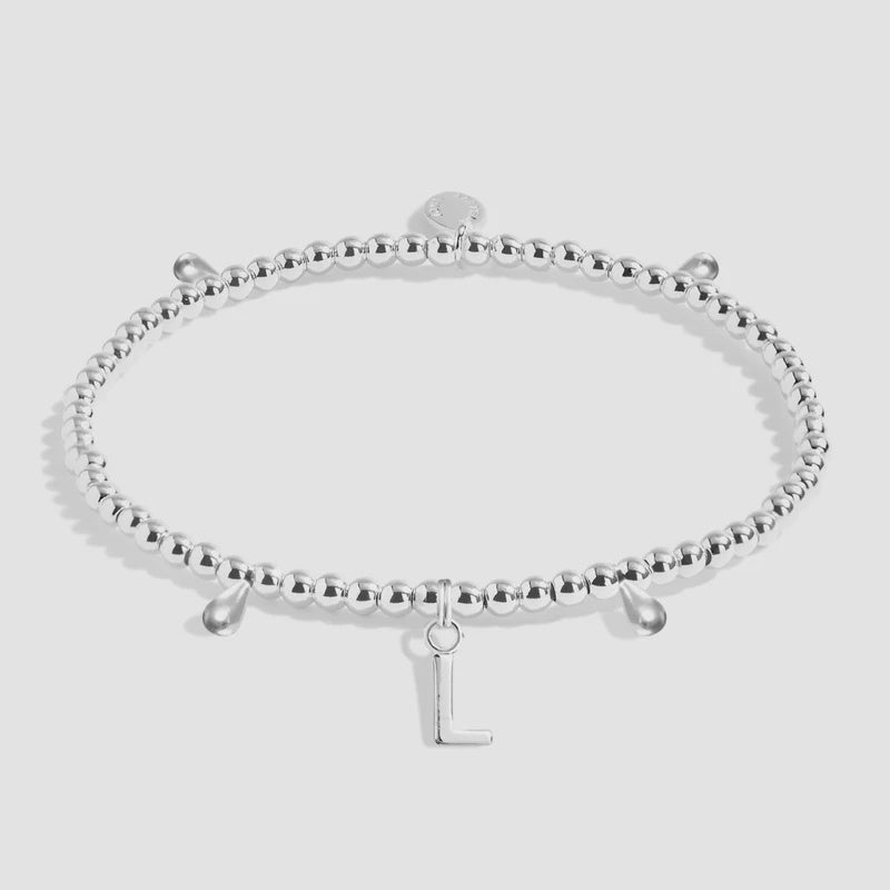 Joma Alphabet A Little 'L' Bracelet 7753