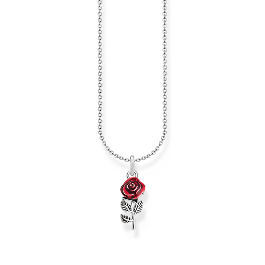 Thomas Sabo Silver Rose Pendant KE2219-664-10