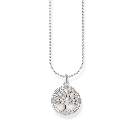 Thomas Sabo Silver Necklace with Tree of Love Pendant KE2220-007-21