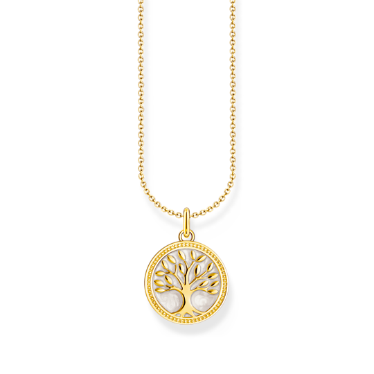 Thomas Sabo YGP Necklace with Tree of Love Pendant KE2220-427-39