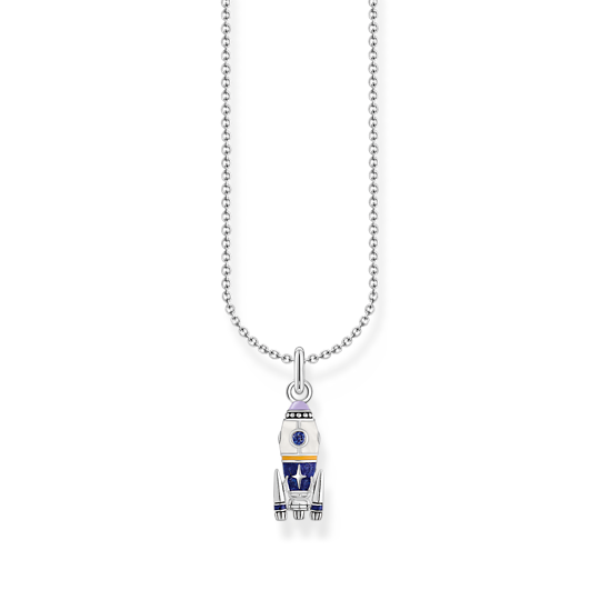 Thomas Sabo Silver Necklace with Rocket Pendant KE2225-347-7