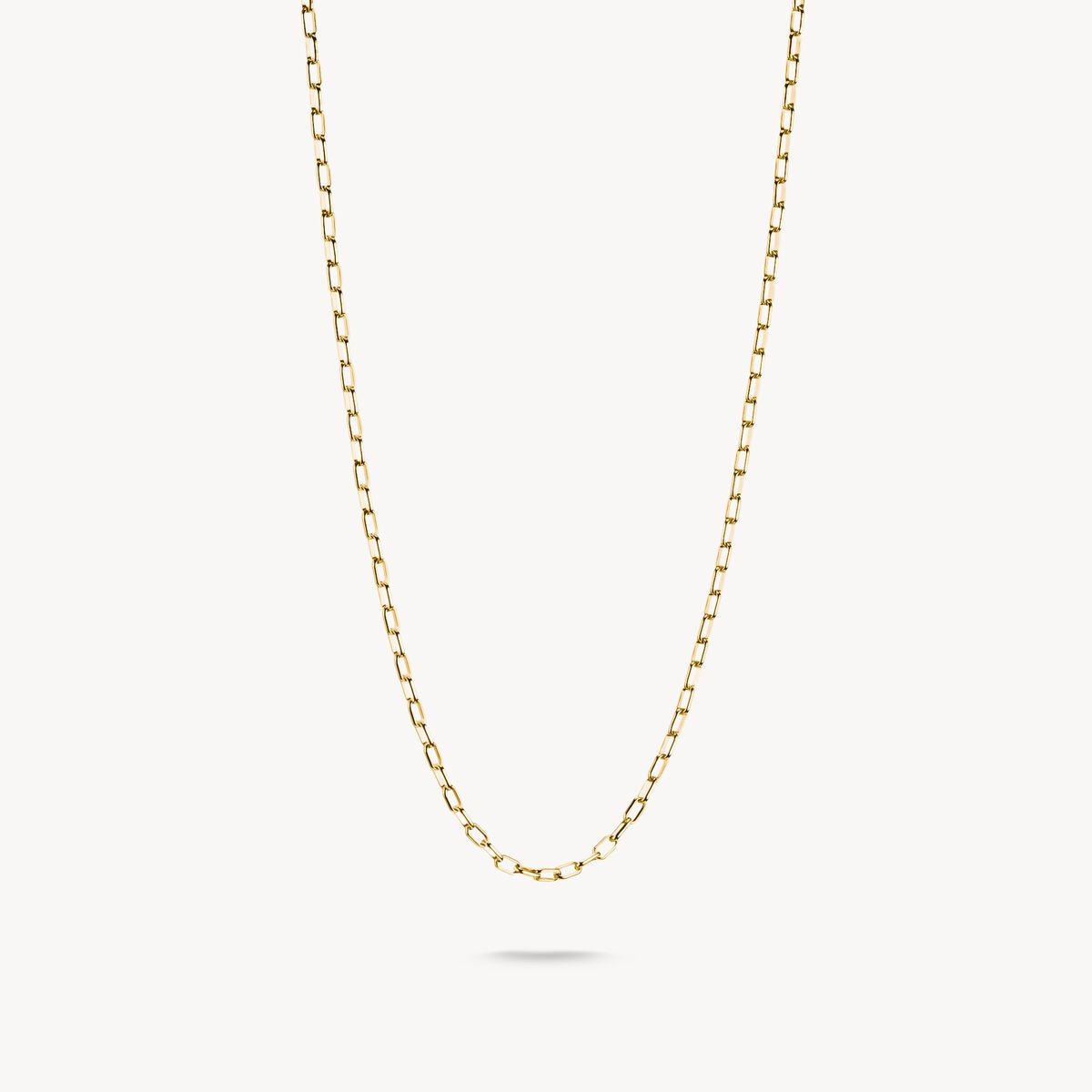 Thomas Sabo Charm Necklace Paperclip Gold Plated KE2328-413-39-L70v