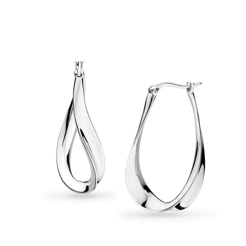 Kit Heath Serenity Grande Hoop Drop Earrings 61185RP