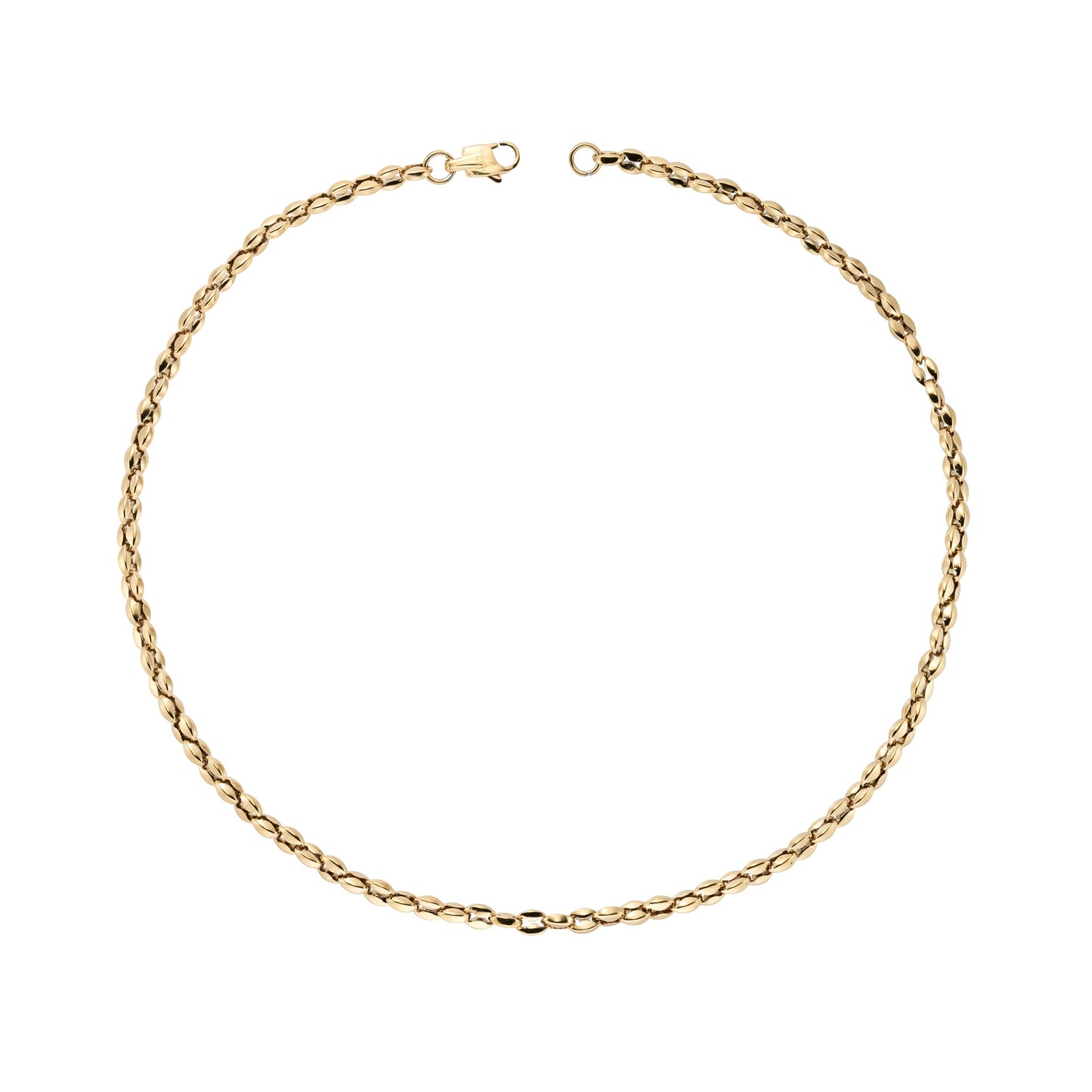 Unique & Co Stainles Steel Gold IP Plated Necklace LAK-297/50CM