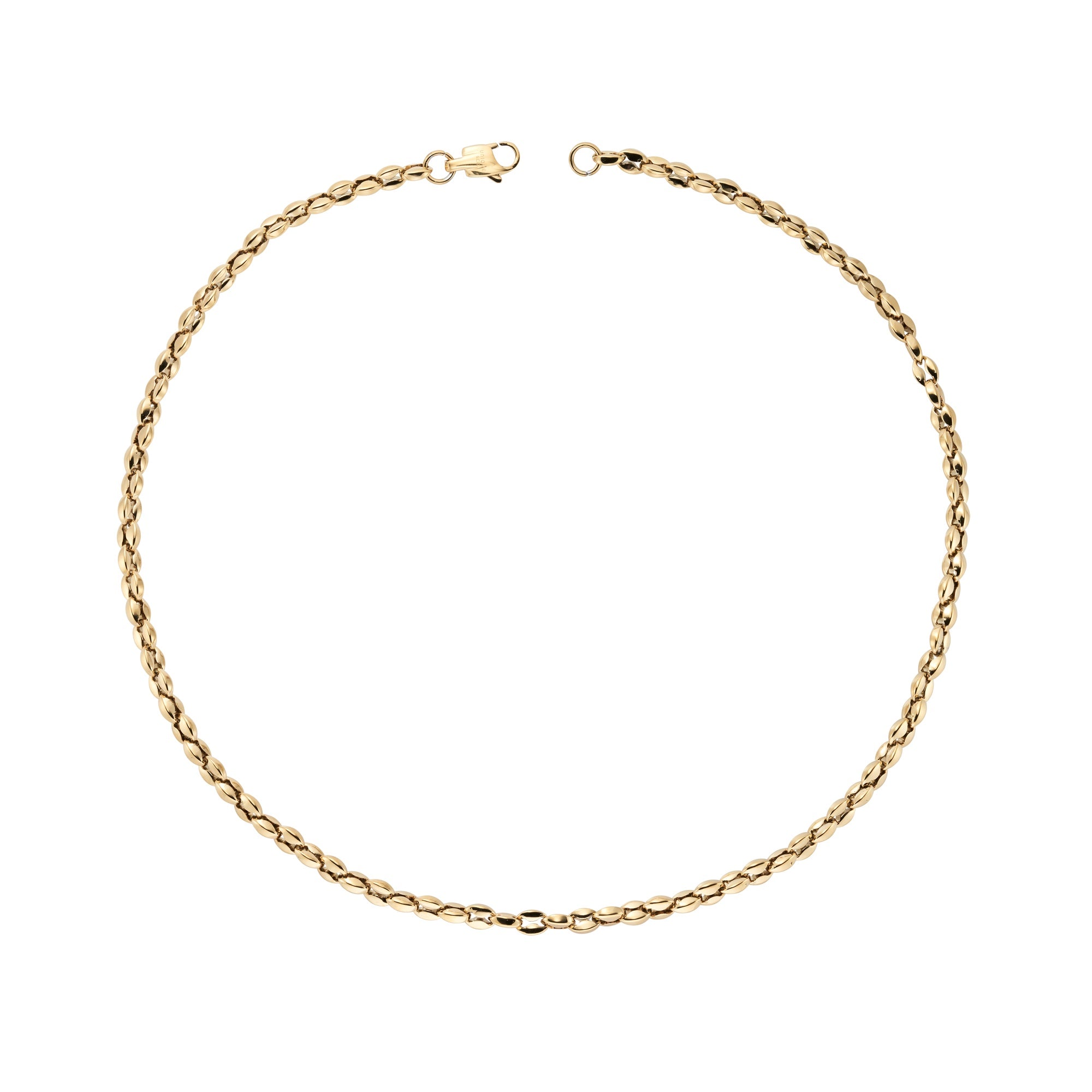 Unique & Co Stainles Steel Gold IP Plated Necklace LAK-297/50CM