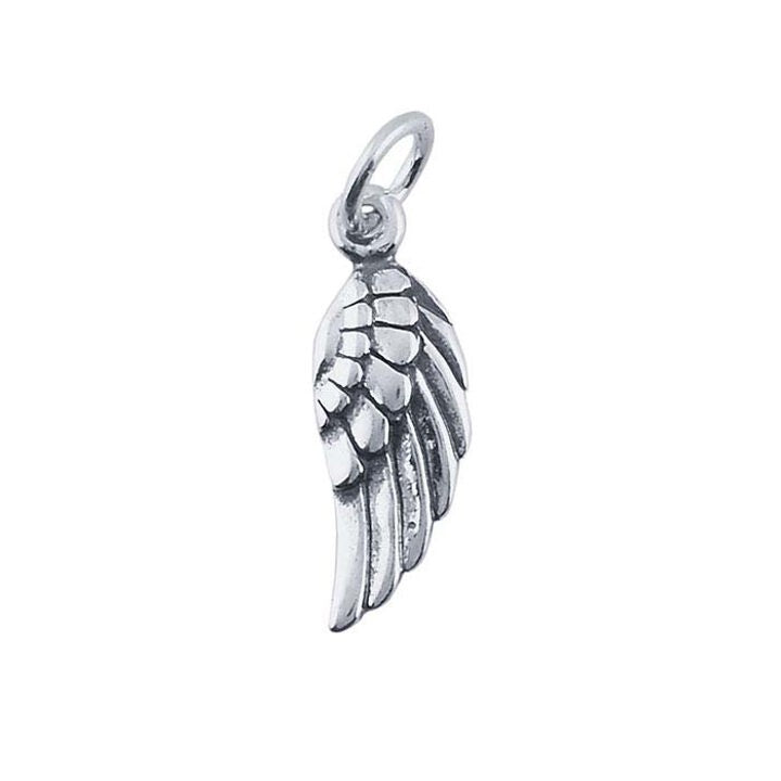 Perma Jewel Sterling Silver Angel Wing Charm PJ-9252067