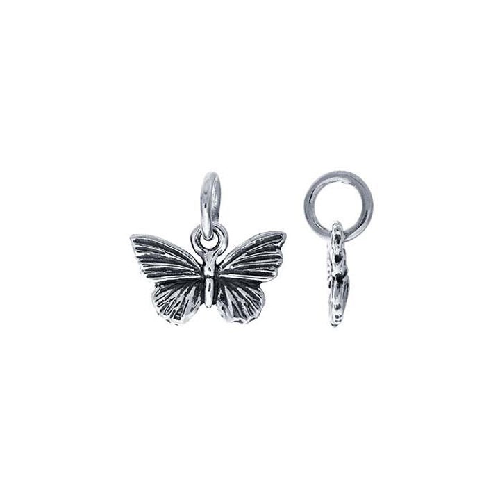 Perma Jewel Sterling Silver Butterfly Charm PJ-9252082
